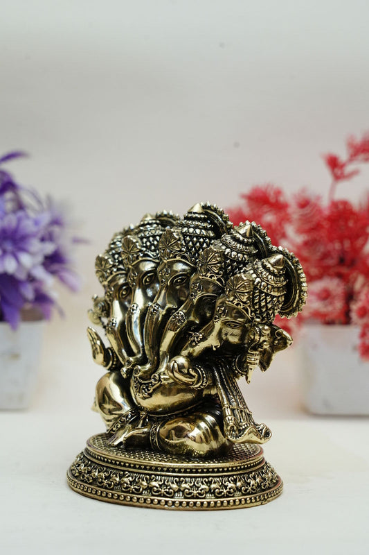 LORD PANCHMUKHI GANESH IDOL